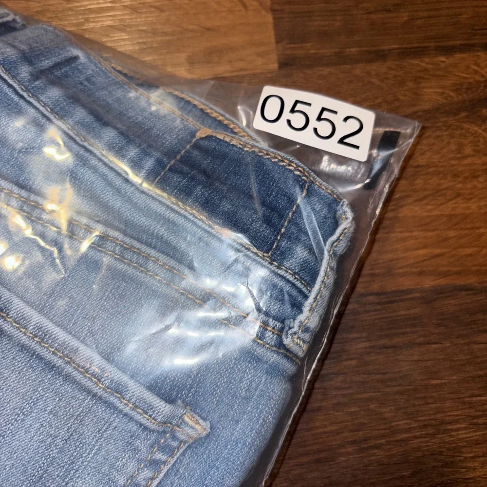 Abercrombie & Fitch‎ Perfect Stretch Skinny Jeans Light Wash Blue WOM 4L W27 L31